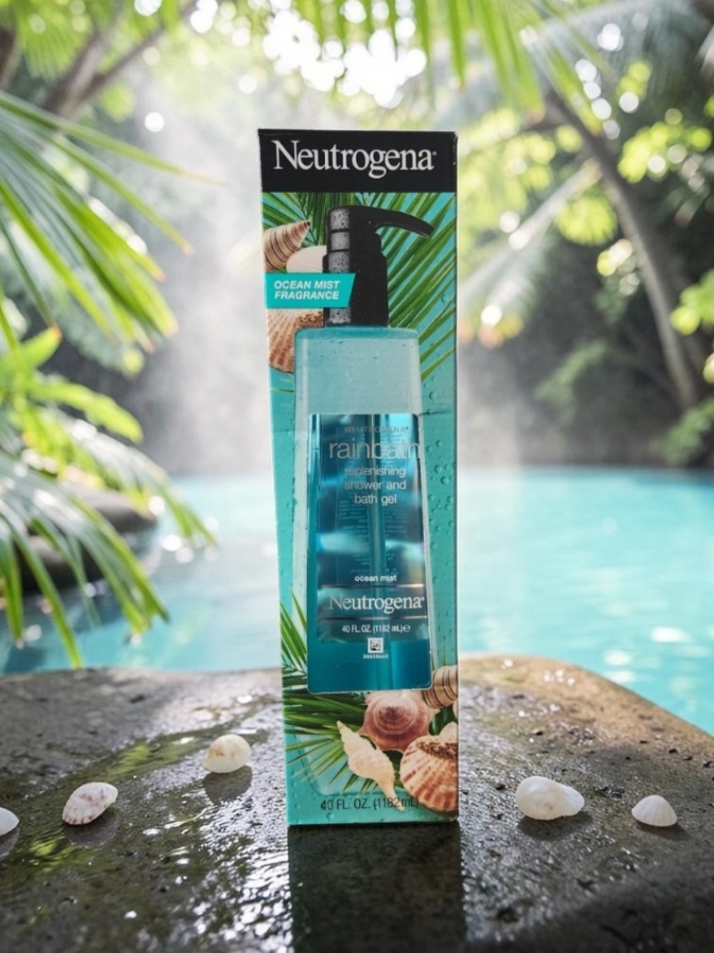 Neutrogena Rainbath Ocean Mist Replenishing Shower and Bath Gel - 40fl Oz NIB